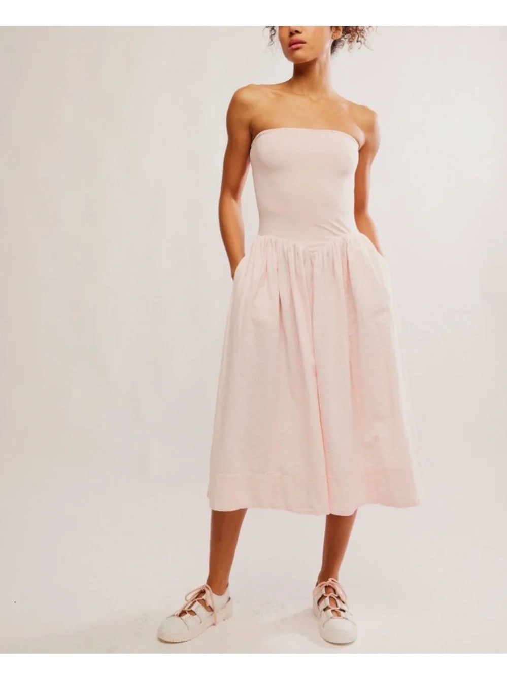 Free People Onda Tube Midi Dress EUC/NWOT